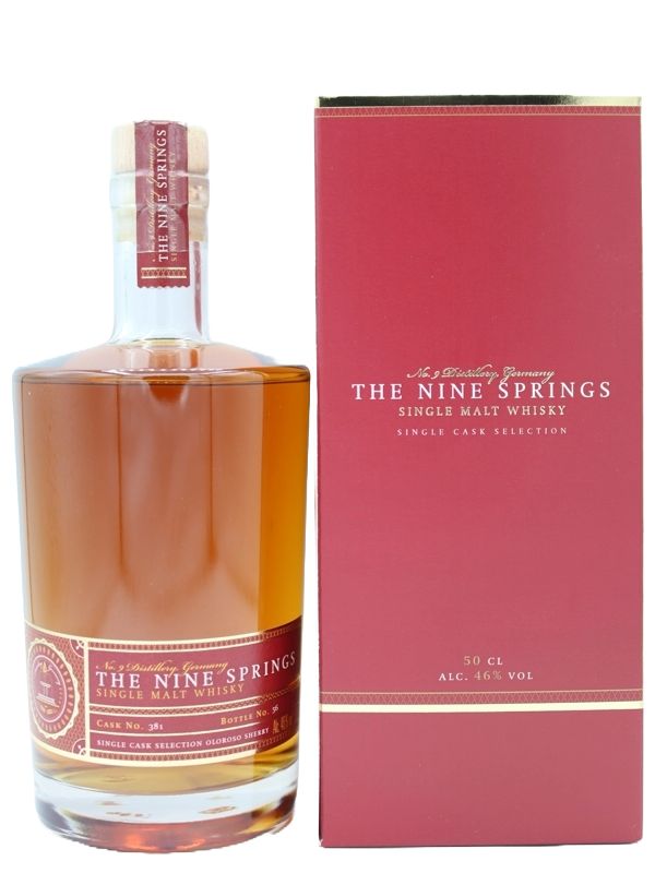 The Nine Springs - Single Cask Selection Oloroso Sherry Cask No. 381 - Single Malt Whisky