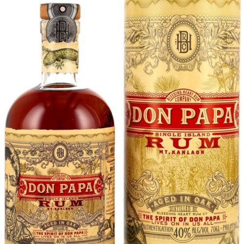 Don Papa - Philippinen - Single Island Rum - in Tube