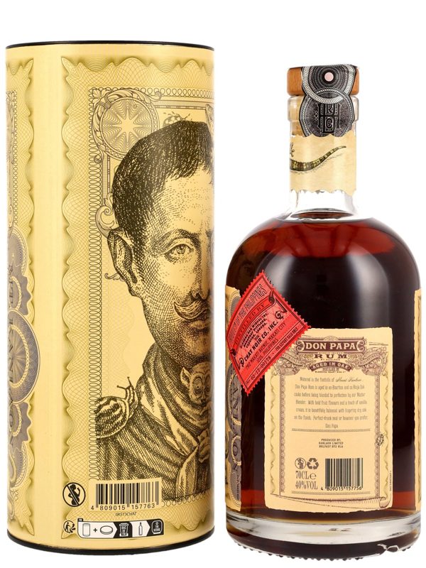 Don Papa 7 Jahre - Philippinen Rum - in Tube