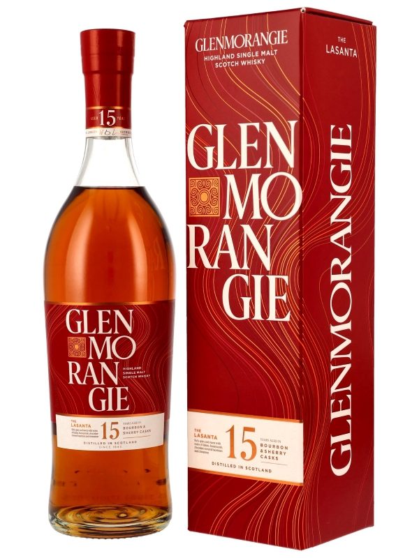 Glenmorangie 15 Jahre - The Lasanta - Bourbon & Sherry Cask - Highland Single Malt Scotch Whisky