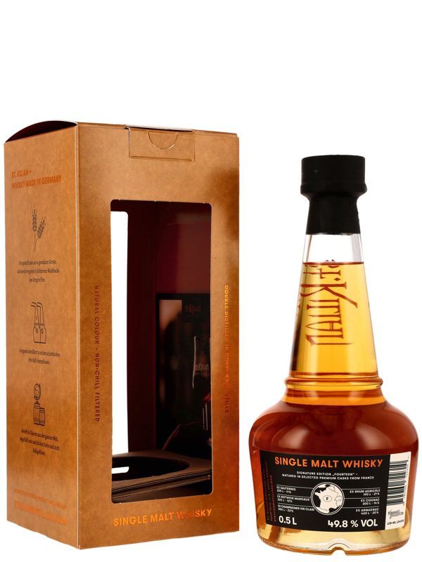 St. Kilian - Fourteen - Vintage 201721 - Selected Premium Casks from France - Single Malt Whisky R St. Kilian - Fourteen - Vintage 2017/21 - Selected Premium Casks from France - Single Malt Whisky
