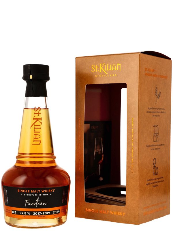St. Kilian - Fourteen - Vintage 201721 - Selected Premium Casks from France - Single Malt Whisky St. Kilian - Fourteen - Vintage 2017/21 - Selected Premium Casks from France - Single Malt Whisky