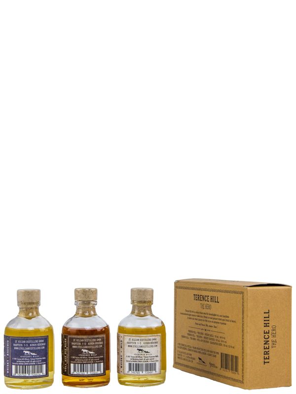 Terence Hill - The Hero - Tasting Box - 3 x 50 ml - St. Kilian - Blended Whisky