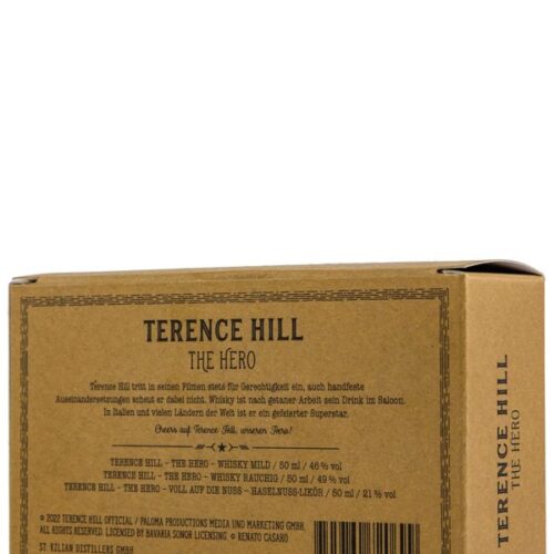 Terence Hill - The Hero - Tasting Box - 3 x 50 ml - St. Kilian - Blended Whisky