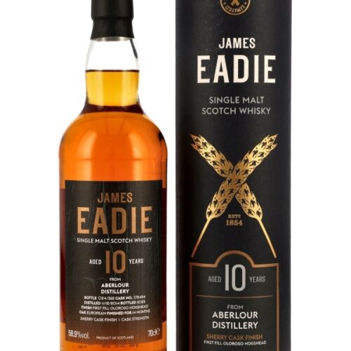 Aberlour 10 Jahre - Vintage 2014 - Sherry Cask Finish - Cask No. 378484 - Cask Strength - James Eadie - Single Malt Scotch Whisky