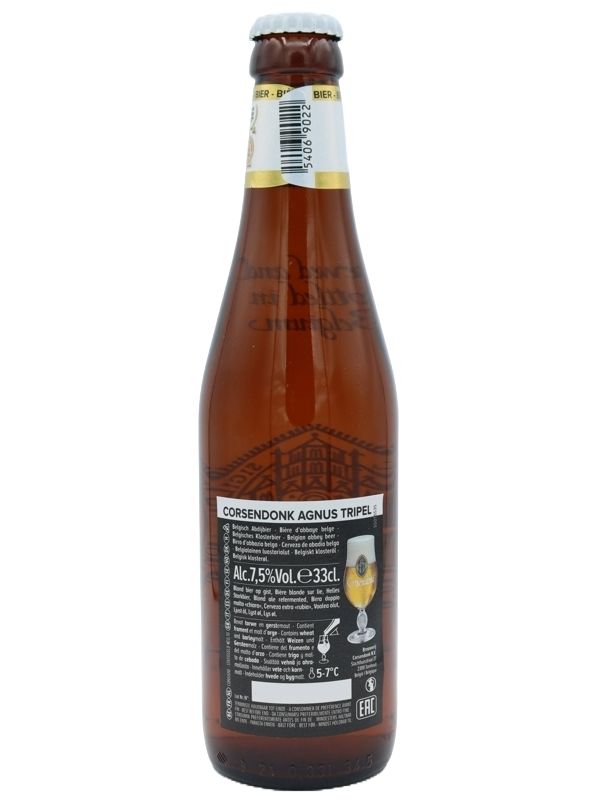 Corsendonk - Agnus - Tripel - Abteibier - 0,33l