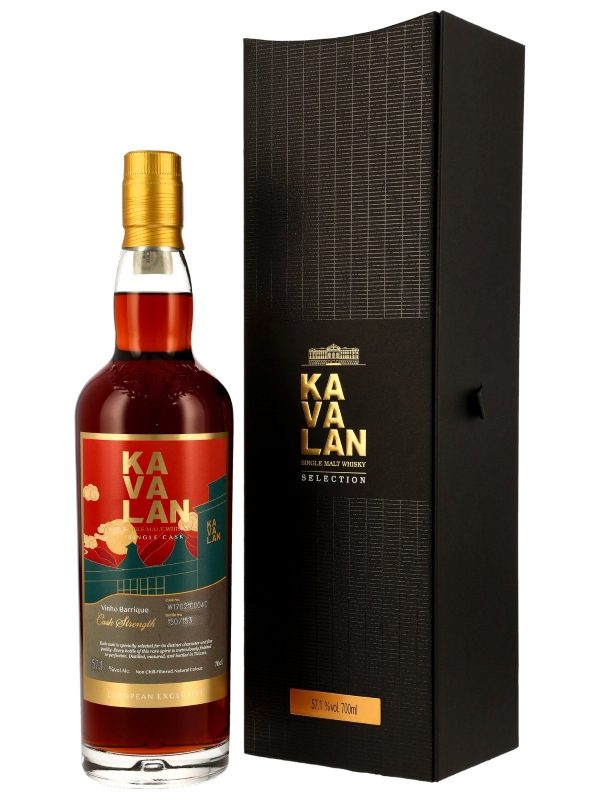 Kavalan - Vinho Barrique - 57,1% Vol. - Single Cask - Cask Strength - European Exclusive - Single Malt Whisky