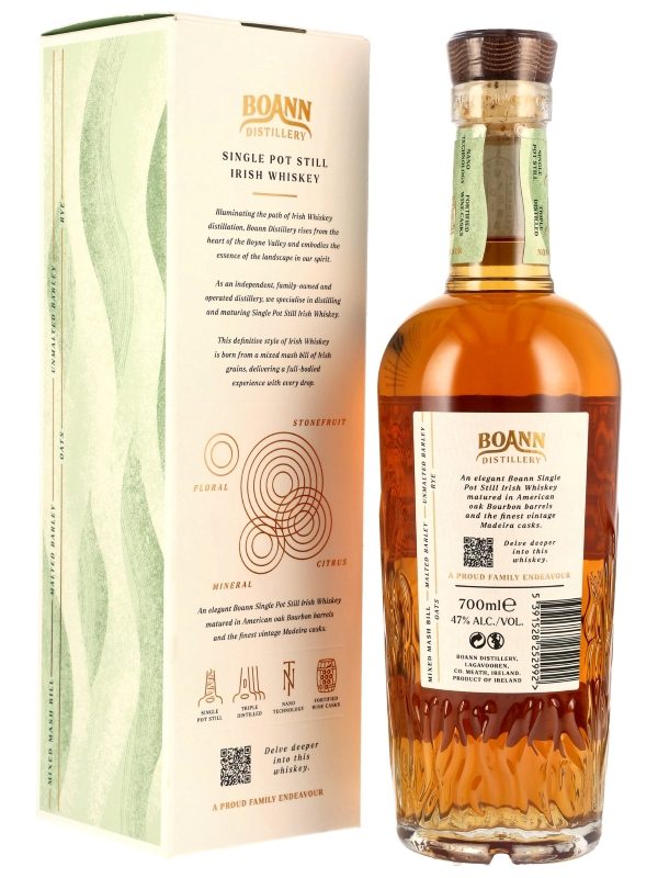Boann - Madeira Cask - Single Pot Still Irish Whiskey