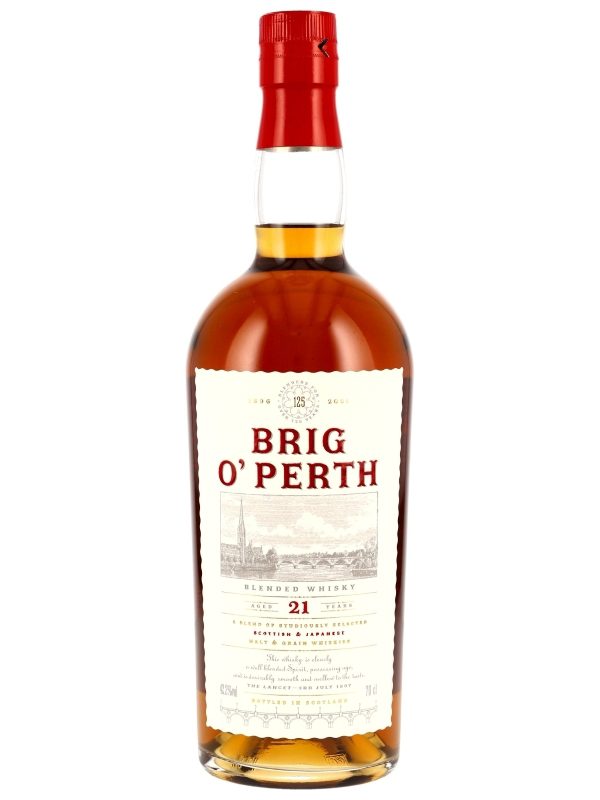Brig O'Perth 21 Jahre - A Blend of Studiously Selected Scottish & Japanese Malt & Grain Whiskies - Blended Whisky