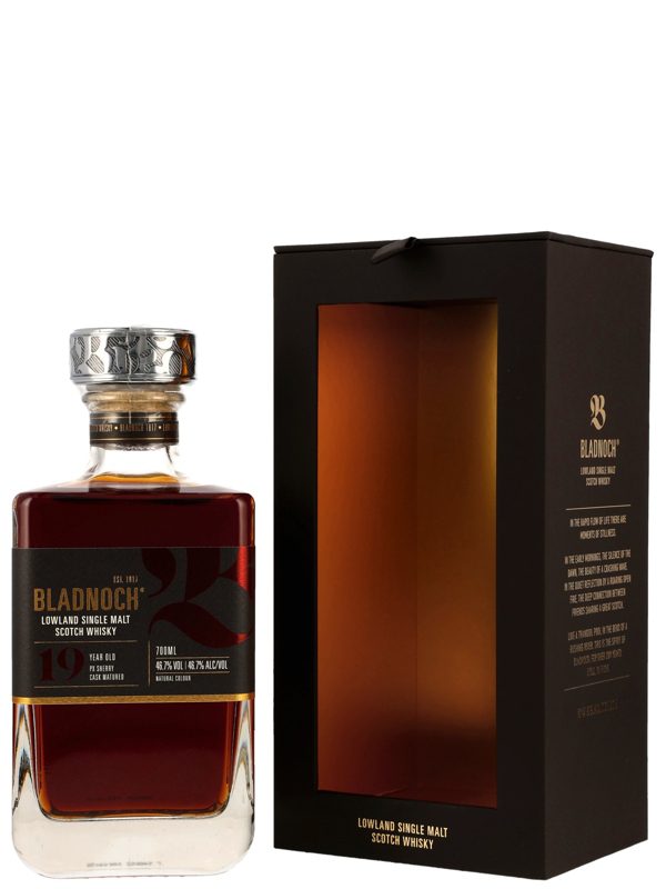 Bladnoch 19 Jahre - PX Sherry Cask Matured - Lowlands Single Malt Scotch Whisky