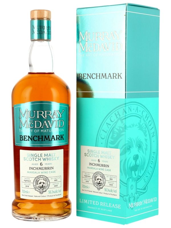 Inchmurrin 6 Jahre - Vintage 2018 - Marsala Wine Cask - Murray McDavid - Benchmark - Limited Release - Single Malt Scotch Whisky