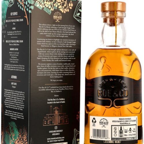 Roe & Co. 13 Jahre - Alligator Char Finish - Cask Strength - Limited Edition - Irish Whiskey