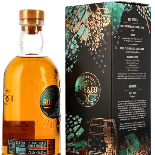 Roe & Co. 13 Jahre - Alligator Char Finish - Cask Strength - Limited Edition - Irish Whiskey