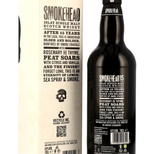 Smokehead 15 Jahre - Limited Edition - Islay Single Scotch Malt Whisky