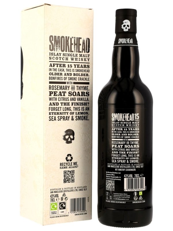 Smokehead 15 Jahre - Limited Edition - Islay Single Scotch Malt Whisky