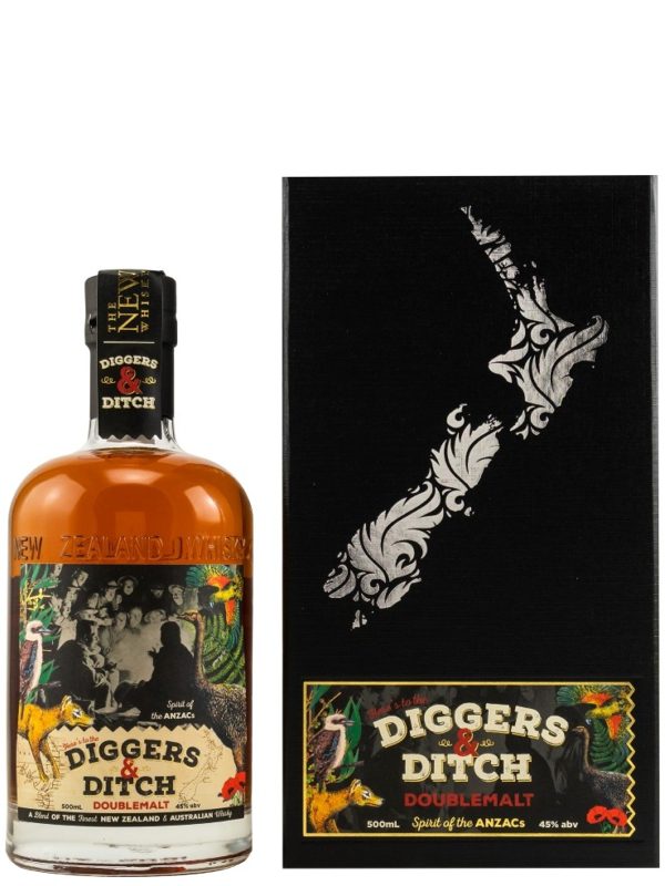 Diggers & Ditch - Doublemalt - Spirit of the Anzacs - New Zealand Whisky