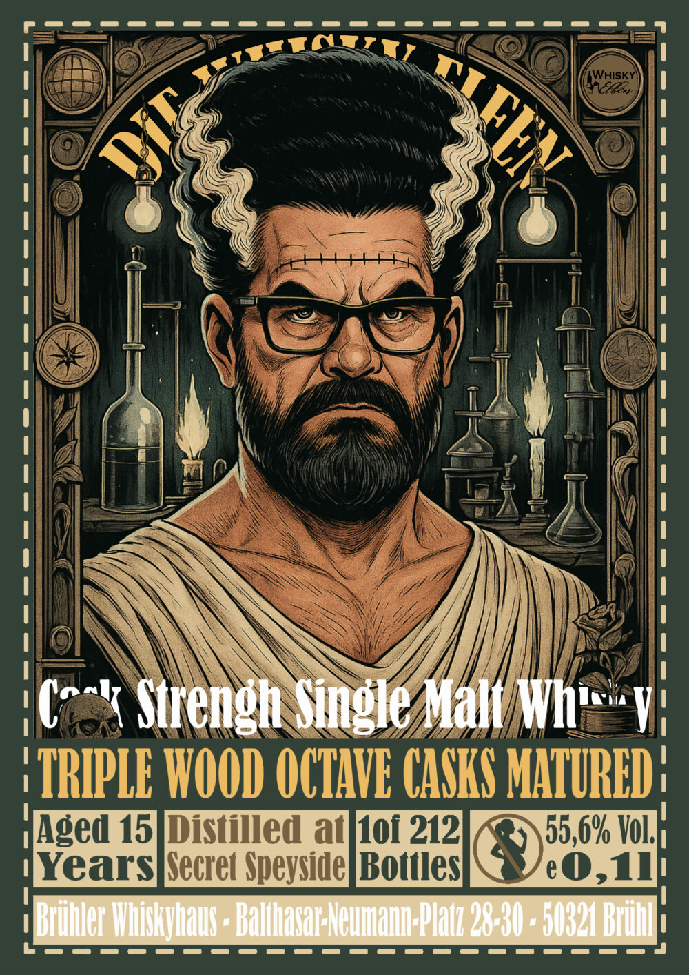 ados2547klein 0,1l Secret Speyside 15 Jahre - Triple Wood Octave Casks Matured - Die Whisky Elfen - max. 2 Flaschen p.P. & Haushalt - Versand startet ab dem 28.08.25
