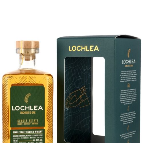 Lochlea – Orchard & Oak - Single Estate - Matured in Bourbon, New Oak & Calvados Casks - Single Malt Scotch Whisky