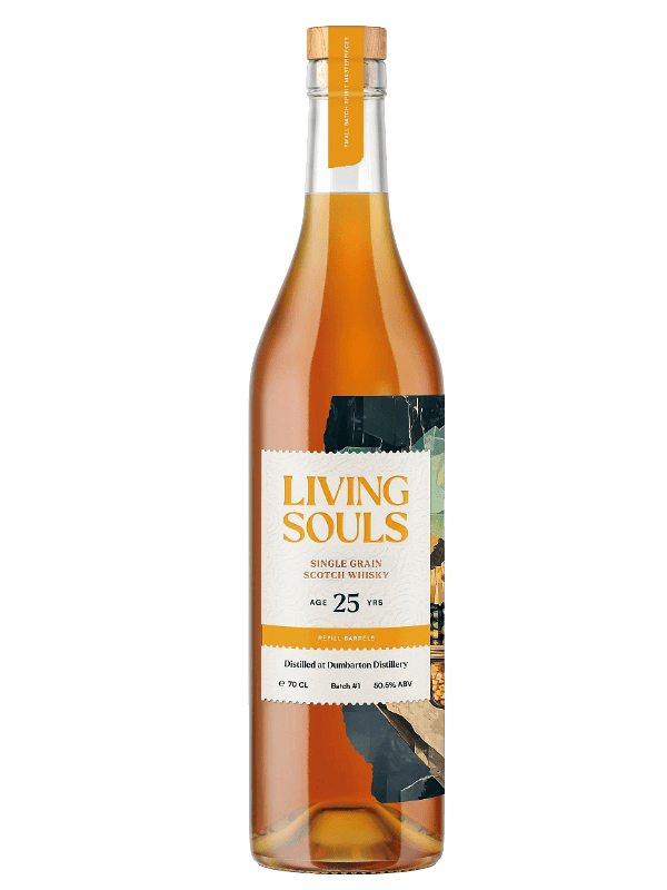 Dumbarton - 25 Jahre - Refill Barrels - Living Souls - Single Grain Whisky