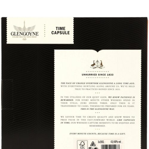 18698_4 Glengoyne - Time Capsule - 3 x 200 ml - Highland Single Malt Scotch Whisky