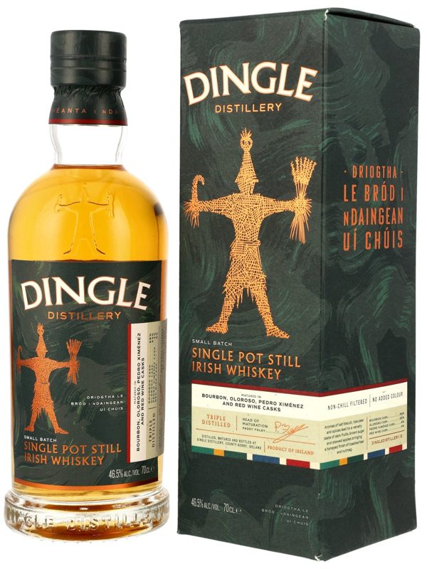 Dingle - Matured in Bourbon, Oloroso, Pedro Ximénez & Red Wine Casks - Small Batch - Single Malt Irish Whiskey