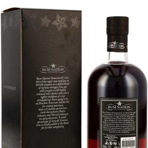 Demerara - No. 14 - Rum Nation - Limited Edition - Guyana Single Domaine Rum