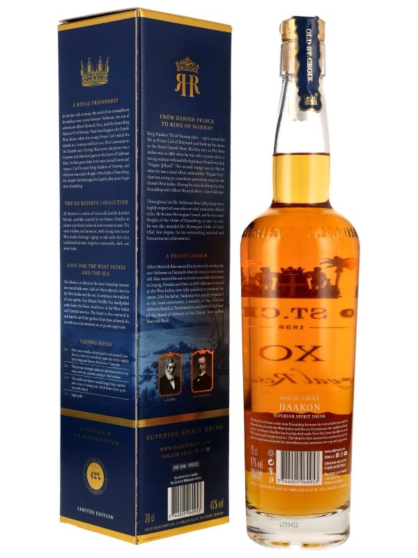 Old St. Croix - XO - Haakon Royal Reserve - Limited Edition - Superior Spirit Drink