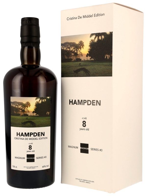 Hampden 8 Jahre - Vintage 2017 - H - Magnum Series #3 - Cristina de Middel Edition - Jamaican Traditional Rum - 1,5 Liter