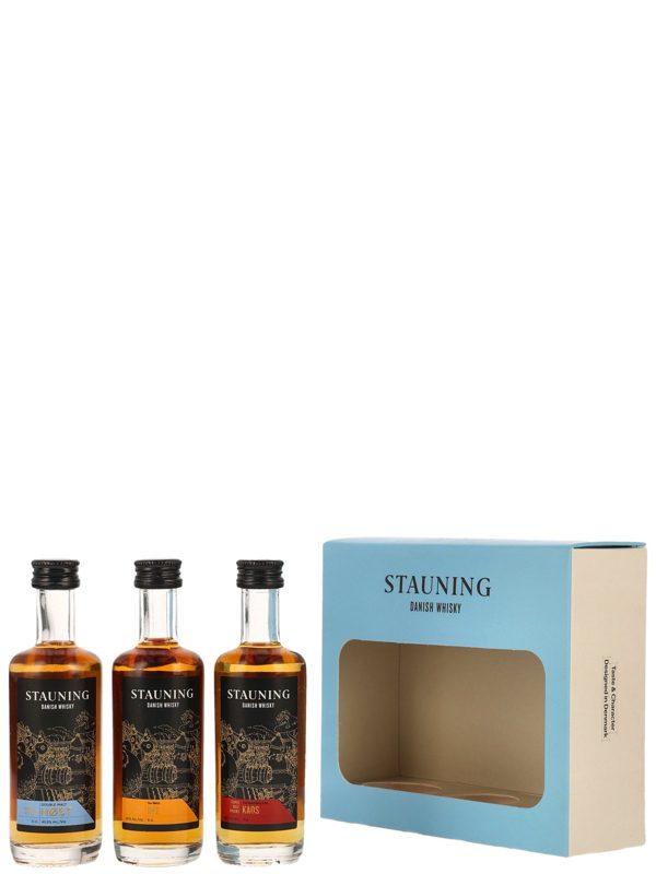 19081 Stauning Core Set - 3 x 50 ml - Danish Whisky - neue Ausstattung