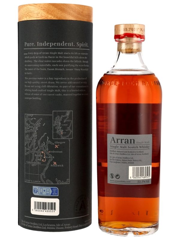 Arran 15 Jahre - French Oak - Grand Cru Cask - Rare Batch - Single Malt Scotch Whisky