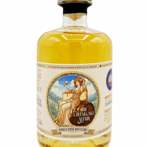 The Cheesecake Affair 4 Jahre - 7 months Cheesecake Macerate Cask Finish - The Spirits Alchemist - Single Malt Whisky - 5cl Sample