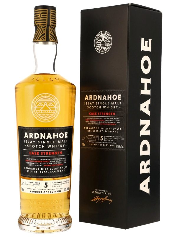 Ardnahoe 5 Jahre - Cask Strength - Batch No. 2 - Specially Selected - Islay Single Malt Scotch Whisky