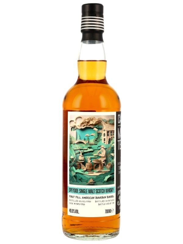 Tormore 33 Jahre - Vintage 1990 - First Fill American Bourbon Barrel - Cask #1989/1990 - Cask Masters - Brave New Spirits - Single Malt Scotch Whisky