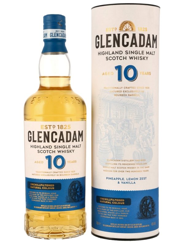 Glencadam 10 Jahre - Bourbon Barrels - Highland Single Malt Scotch Whisky
