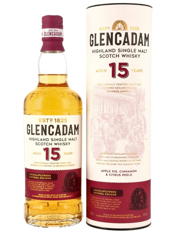Glencadam 15 Jahre - Bourbon Barrels - Highland Single Malt Scotch Whisky