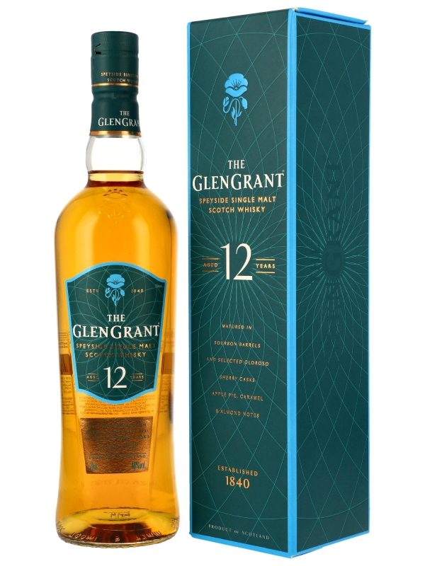 Glen Grant 12 Jahre - Speyside Single Malt Scotch Whisky - neue Ausstattung