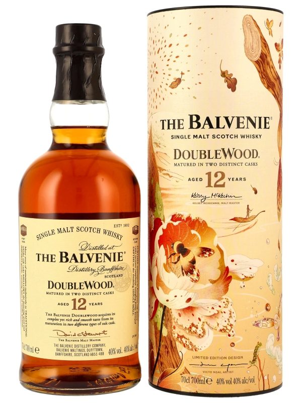 Balvenie 12 Jahre – Double Wood - Limited Edition Design - Speyside Single Malt Scotch Whisky