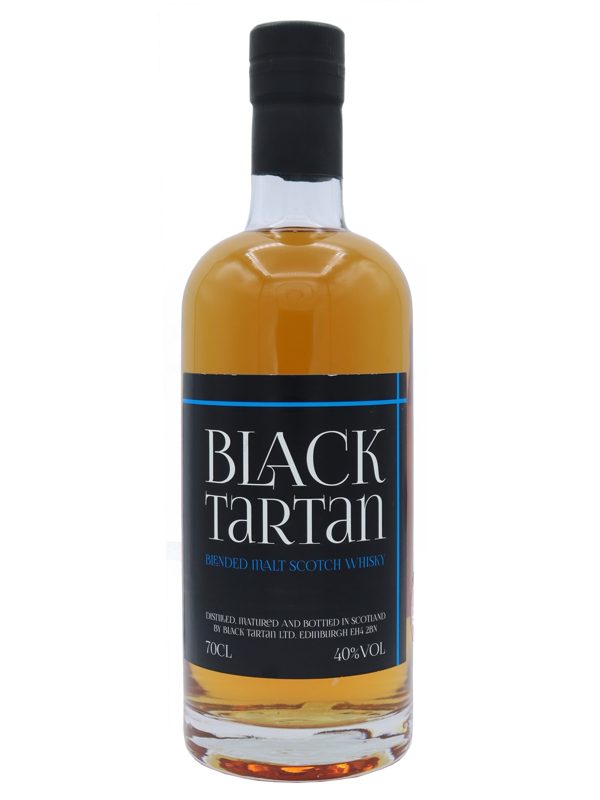 5 % Preishammer - Black Tartan - Charred Oak Casks - Black Tartan Ltd. - Blended Malt Scotch Whisky - OHNE UMVERPACKUNG