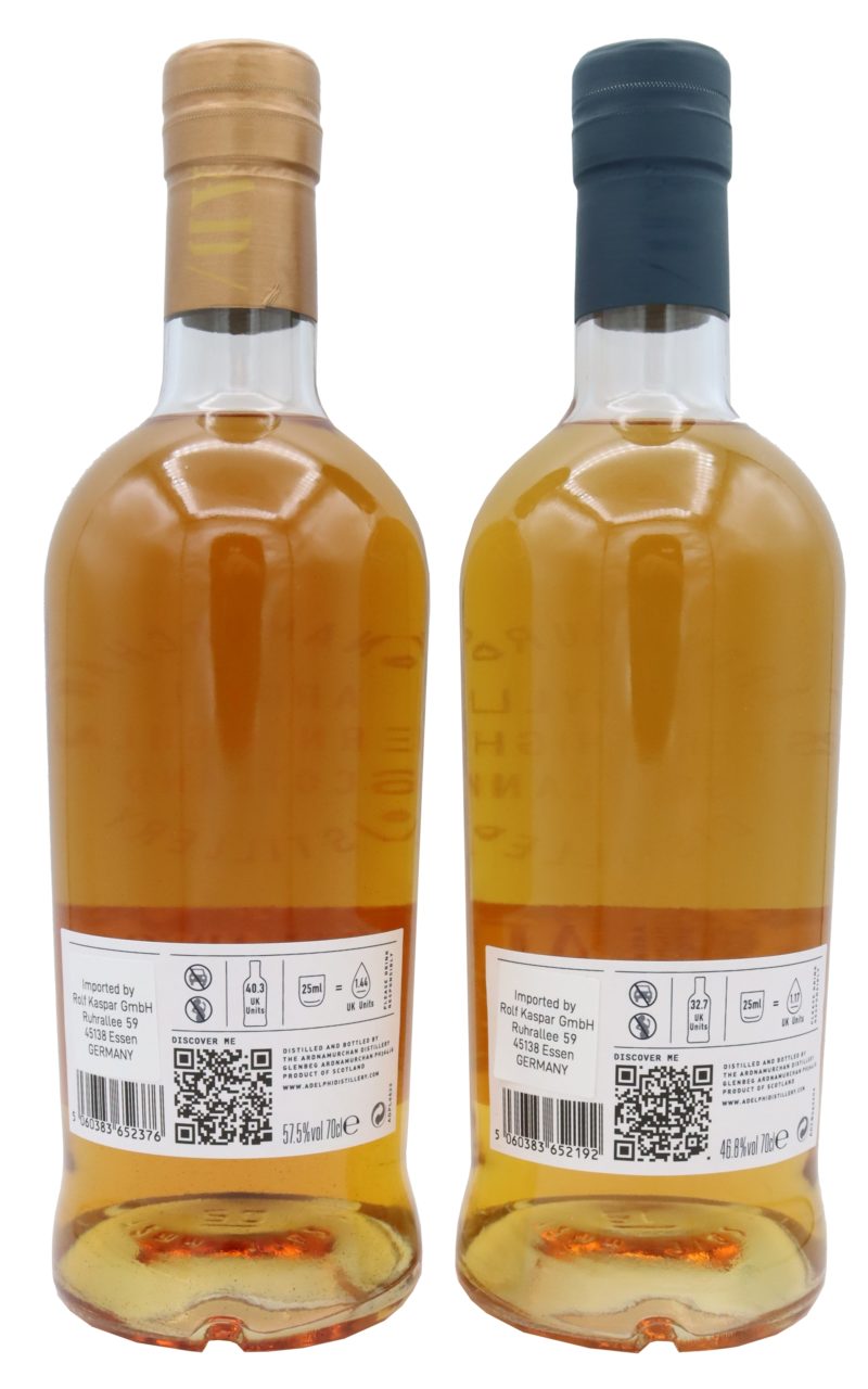 Ardnamurchan Bundle 2 X 0,7l AD/06:22 Paul Launis Release und AD/CB 042202 Highland Single Malt Scotch Whisky