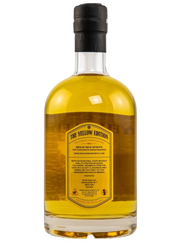 Dailuaine 11 Jahre - Vintage 2011 - 1st Fill Bourbon Hogshead - Single Cask #307387 - The Yellow Edition - Brave New Spirits - Speyside Single Malt Scotch Whisky