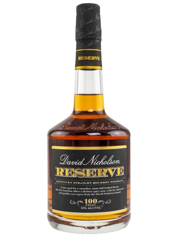 David Nicholson Reserve - 100 Proof - Kentucky Straight Bourbon Whiskey