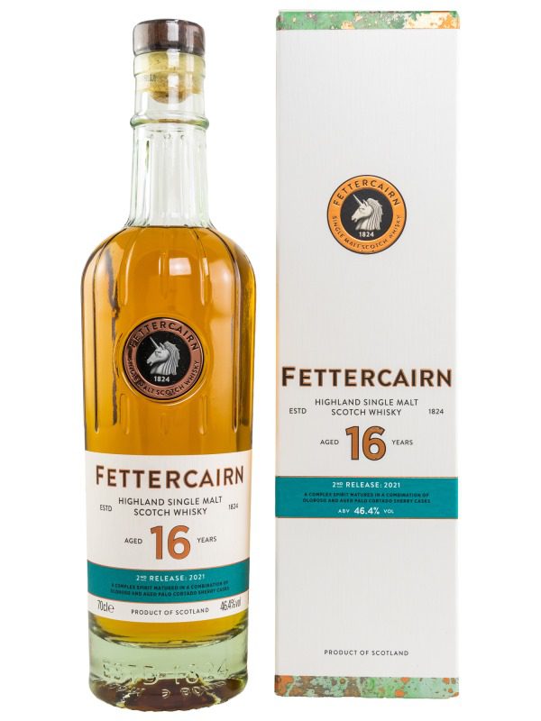 Fettercairn 16 Jahre - 3rd Release: 2022 - Highland Single Malt Scotch Whisky
