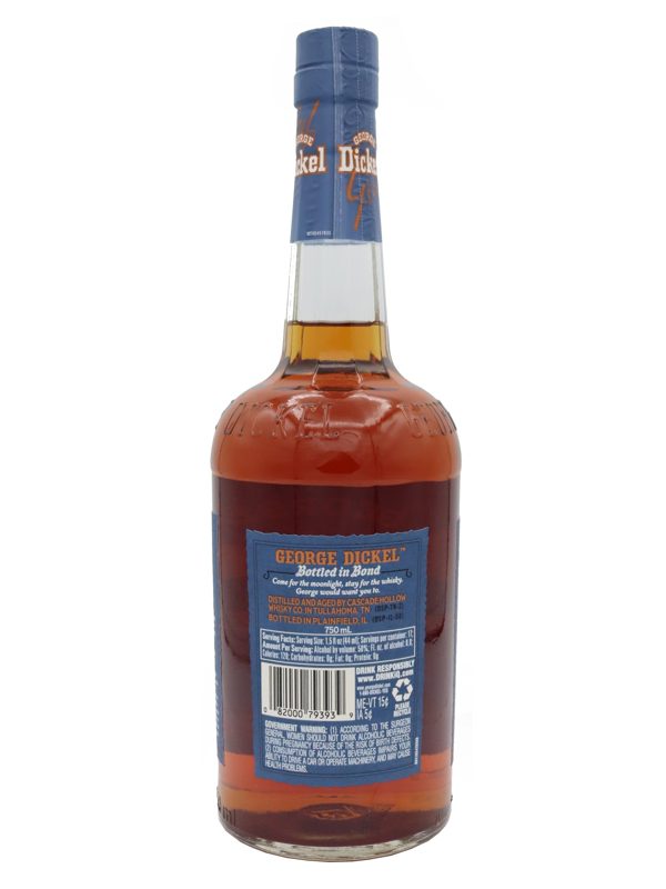 George Dickel 11 Jahre Vintage Fall 2008 New Charred Oak Bottled in Bond Tennessee Whisky