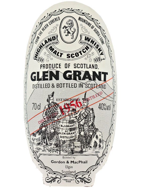 Glen Grant Vintage 1956 – Bottled 2006 - Licensed Bottling by Gordon & MacPhail – 2cl Sample