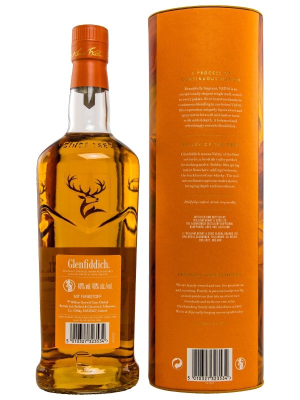 Glenfiddich - Perpetual Collection VAT 1 - Speyside Single Malt Scotch Whisky