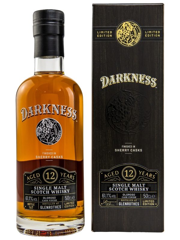 Glenrothes 12 Jahre - Oloroso Cask Finish - Darkness! - 61,1% Vol. - Single Malt Scotch Whisky