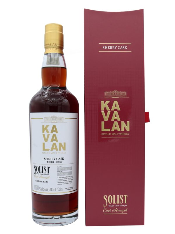 Kavalan Solist 6 Jahre Vintage 2015 Sherry Cask Batch S151231022A Single Malt Whisky