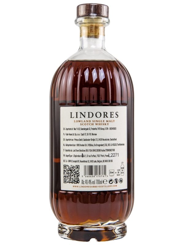 Lindores The Casks of Lindores Sherry Butts Limited Edition Lowland Single Malt Scotch Whisky