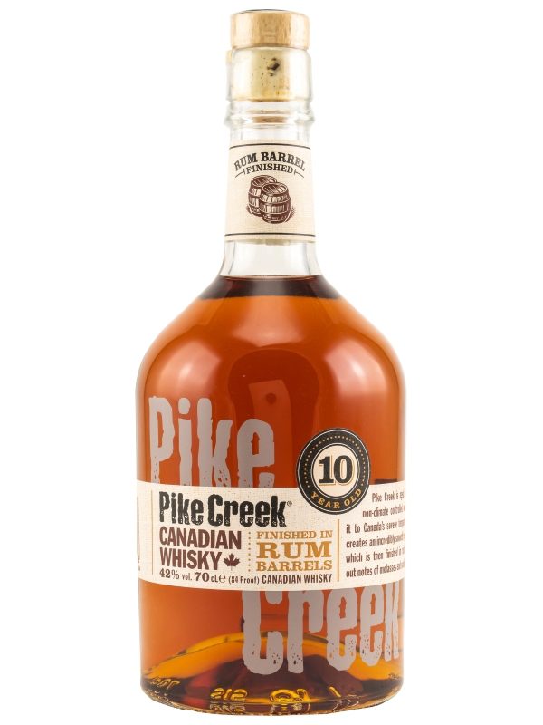 Pike Creek 10 Jahre Finished in Rum Barrels Canadian Rye Whisky