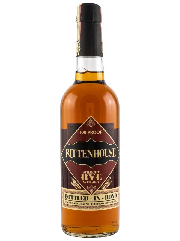 Rittenhouse 100 Proof Bottled in Bond 700ml Straight Rye Whiskey